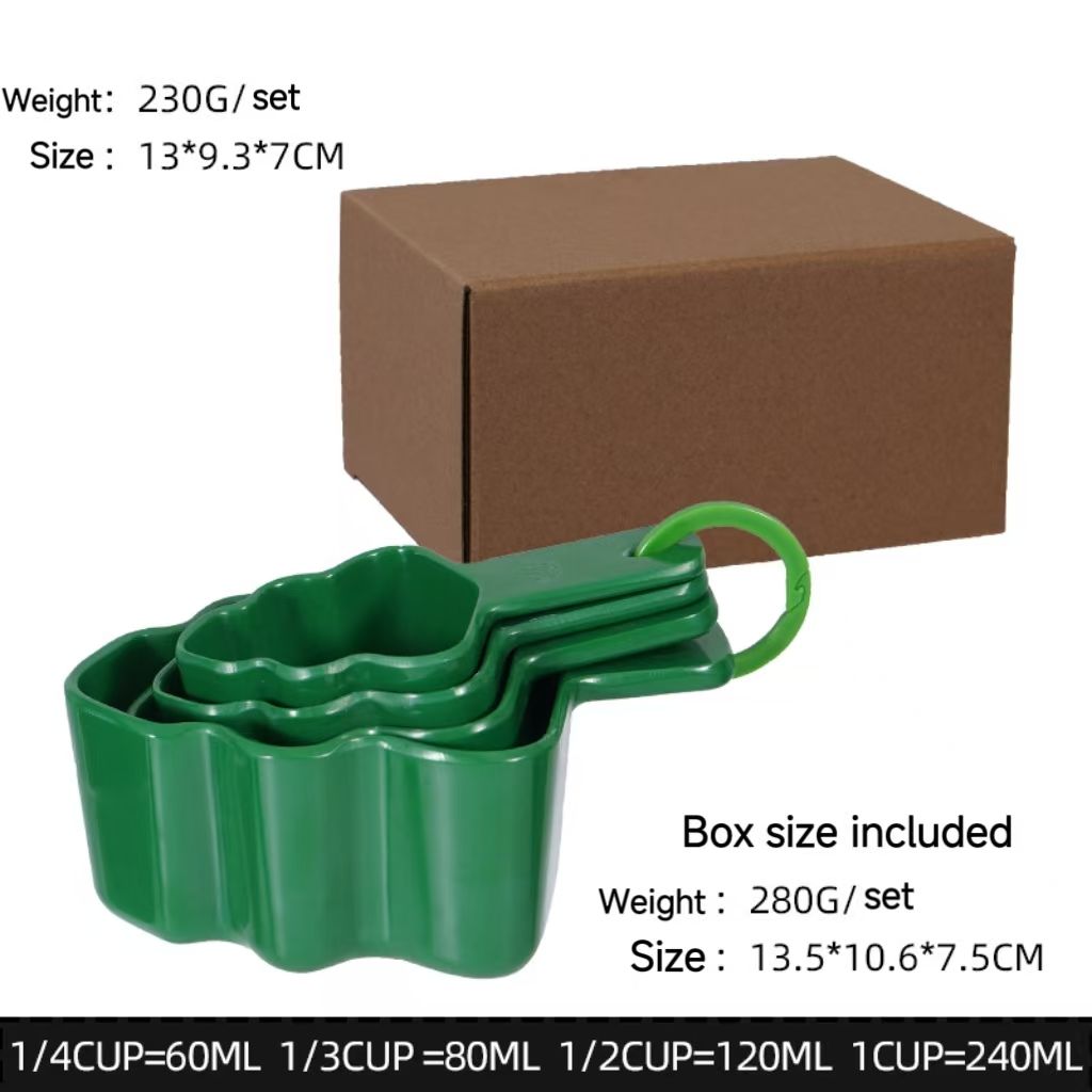 Christmas measuring cup 4-piece set