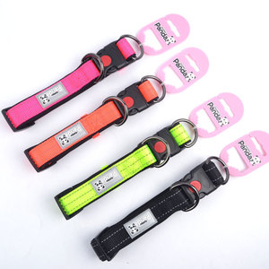 ปลอกคอสัตว์เลี้ยงแพนด้าไนลอนสะท้อนแสงสีเขียวเรืองแสงสำหรับสุนัข - Product Image 4