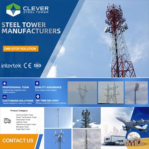 Torre <span class=keywords><strong>de</strong></span> Telecomunicaciones Monopolar <span class=keywords><strong>de</strong></span> Acero Tubular Galvanizado en Caliente <span class=keywords><strong>de</strong></span> 35 m, ANSI/TIA-222-G/H, Soportes <span class=keywords><strong>de</strong></span> Antena para Base Móvil - Product Image 6