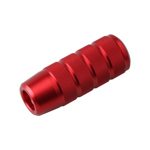 Pommeau de levier de vitesse en aluminium givré coloré 9,5 cm pour voiture de sport et de course – Amélioration de l'intérieur - Product Image 4