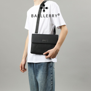 Bolso Bandolera Baellerry para Hombre, Gran Capacidad, Negro, Resistente, para Viajes de Negocios - Product Image 1