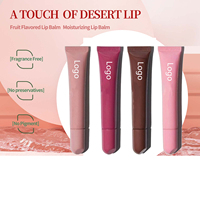 Rouge à Lèvres Personnalisé avec Logo et FPS, Baume à Lèvres Végétalien Goût Fruité, Brillant à Lèvres Hydratant Marque Privée pour Cabine de Bronzage