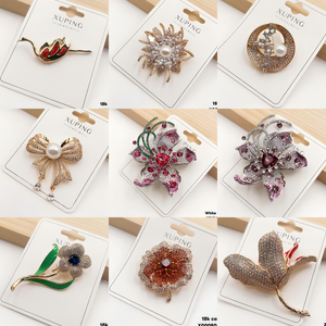 251117 XUPING Perhiasan Bros Zirkon Desain Elegan Fashion 18K Koleksi Bros Wanita Perhiasan Bros Penampilan Elegan dan Modis - Product Image 4