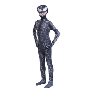 Costume de cosplay Spider-Man Lightning Venom pour garçons, tenue d'Halloween, combinaison intégrale - Product Image 1