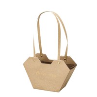 Boîte Cadeau Fleur Cœur Fête des Enseignants – Emballage Bouquet Fleuriste Estampillé – Fournitures DIY pour Arrangements Floraux – Fleur à Main