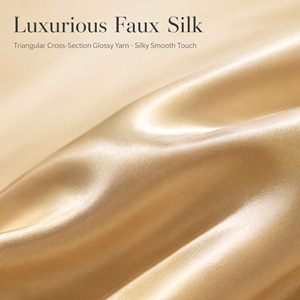 Masque de sommeil en soie de qualité supérieure, doux et satiné, pour les voyages, la sieste et le repos nocturne, disponible en plusieurs couleurs - Product Image 3