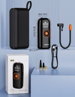19 cilindros portátil SUV coche motocicleta scooter 6000mAh bomba eléctrica inalámbrica Inflador de neumáticos con Banco de energía