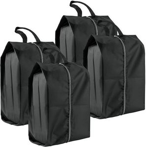 Ensemble de 4 sacs de voyage pour chaussures, pour ranger de grands objets essentiels de voyage, sacs de voyage imperméables portables avec fermeture éclair - Product Image 1