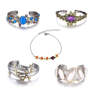 Nuovo prodotto Design speciale 925 <span class=keywords><strong>argento</strong></span> perla barocca gioielli moda donna braccialetto - Product Image 1
