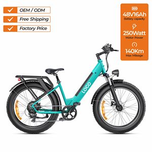Vélo Électrique Urbain 2026 avec Assistance au Pédalage et Accélérateur, 48V 250W, 7 Vitesses, Pneus Larges 26 Pouces – Le <span class=keywords><strong>Meilleur</strong></span> Vélo Tout-Terrain Électrique pour la Ville et la Route, en Vente - Product Image 2