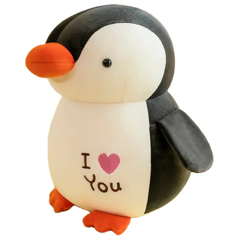Kawaii Huggable Soft Plush Toys Baby Doll Stuffed Animal Custom Plush Penguin