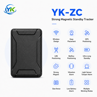Traceur GPS 4G LTE 2G GSM Mini Magnétique à Piles Sèches pour Actifs, Étanche, Longue Autonomie, Stockage Cloud, pour Conteneurs, Camions et Remorques