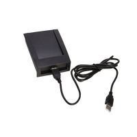 Lecteur de carte double fréquence 125khz + 13.56mhz Lecteur Rfid USB Carte d'identité de proximité Pas besoin de pilote Plug and Play