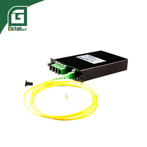 GETEKnet OEM ODM FTTH Boîtier <span class=keywords><strong>cassette</strong></span> ABS pour fibre optique, répartiteur PLC mini optique SC APC 1/4 1*4 1/8 1/16 - Product Image 2
