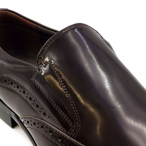 Chaussures Oxford italiennes faites à la main pour hommes, de luxe, vintage, confortables, respirantes, en cuir véritable, pour mariage, automne - Product Image 5