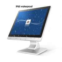 Computadora Industrial Integrada Todo en Uno con Pantalla Táctil de 15 Pulgadas y Bisel de 10 mm, CPU J1900/J4125/i3/i5/i7, SSD de 64 GB, RAM de 4 GB DDR4
