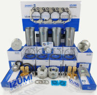 Repuestos de Motor para 4JB1 4HK1 4HG1 4LE1 4JA1 4BE1 4JJ1 4HF1 4JG2, Juego de Juntas de Pistón, Kit de Reparación de Motor Diésel