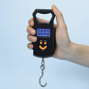Balance électronique portable Lb 502, capacité 50 kg, balance numérique à crochet pour peser les bagages avec écran LCD et précision de 1 g - Product Image 2