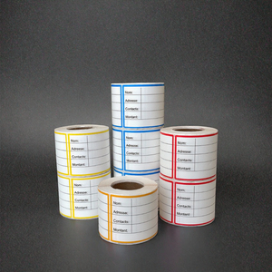 Chuyển nhiệt in laser nhãn CuộN 120mm * 60mm PET/PVC/PP mã vạch trống với in ấn nhãn dán - Product Image 3