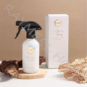 Chai xịt phòng cao cấp nhãn hiệu riêng, chất liệu thủy tinh, vòi xịt nhựa đen sang trọng - Product Image 2