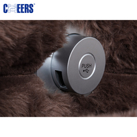 MANWAH CHEERS-Sofá cama extragrande para sala de estar, mueble cómodo de tela Premium