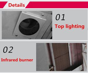 فرن بطة دجاج غاز فحم تجاري محمصة/فرن شوي يعمل بالغاز بسعر ساخن - Product Image 4