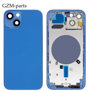 Coque <span class=keywords><strong>arrière</strong></span> de conception barre pour <span class=keywords><strong>iPhone</strong></span> <span class=keywords><strong>13</strong></span> Mini, comprend le verre <span class=keywords><strong>arrière</strong></span> avec cadre de châssis, plateau SIM, pièces de clé latérale - Product Image 5