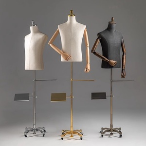 Maniquí de <span class=keywords><strong>hombre</strong></span> de alta calidad con pantalones, modelo de traje de estante, maniquí masculino para exhibición de vestidos de traje - Product Image 1