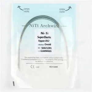 *Dental Orthodontic Materials Super Elastic Orthodontic Arch Wire Niti