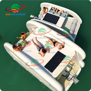Impermeable DWF Watercraft barco inflable mar fiesta barco gran oferta Drop Stitch Lounge para agua Acitvity - Product Image 1