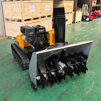 Souffleuse à neige sur chenilles télécommandée 18 CV, 100 cm, à essence, vente en gros, directement de l'usine