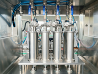 Machine automatique de remplissage et de scellage de sachets stand-up pour liquides, sauces, jus, ligne d'emballage de sachets Doypack à bec verseur