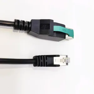 12v/24v מופעל כבל usb 12v זכר ל rj45 למדפסת