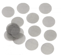 Cakram filter layar bulat jaring kawat baja tahan karat 304 untuk filter keran