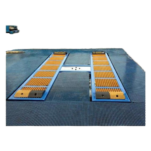 BAOHUA Single Post Hydraulic Car Lift 4-5 Ton Capacity Waterproof for Auto Wash Repair - Product Image 1