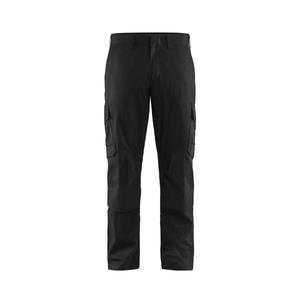 BLAKLADER - 144818329998C144 Industry <b>trousers</b> stretch <b>with</b> <b>knee</b> <b>pad</b> pockets Black/Dark grey - EAN 7330509760727 <b>WORK</b> <b>TROUSERS</b> - Product Image 1