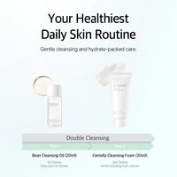 Ensemble de soins quotidiens pour la peau Mixsoon Pure Glow Essentials, kit de voyage coréen en 5 étapes, hydratant à la centella et à l'acide hyaluronique, nourrissant pour le visage