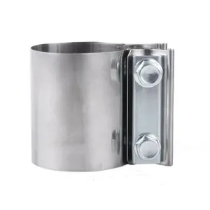 2.50 ''3.00'' 4.00 ''4.50'' 5.00 ''6.00'' Échappement inox <span class=keywords><strong>Manchon</strong></span> Joint Bout À Bout Pince Coupleur - Product Image 1