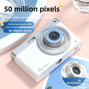 Videocamera Digitale Professionale HD con Zoom Ottico 8X e Scheda SD da 32GB, Compatta per <span class=keywords><strong>Fotografia</strong></span> - Product Image 4
