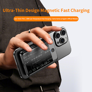 Traducteur Intelligent IA 2026 20W 5000mAh avec Charge Magnétique Sans Fil en Temps Réel Type-C et Batterie Externe Portable pour Traduction Simultanée - Product Image 6