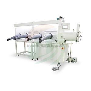 <span class=keywords><strong>Prix</strong></span> du double poste de travail en boîte à gants sous vide de laboratoire avec teneur inférieure à 1 ppm en eau et oxygène - Product Image 1