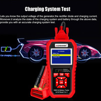 KW890 para Diagnóstico Automotriz, Escáner, Comprobador de Batería y Reinicio de Aceite en un Solo Dispositivo Todo en Uno