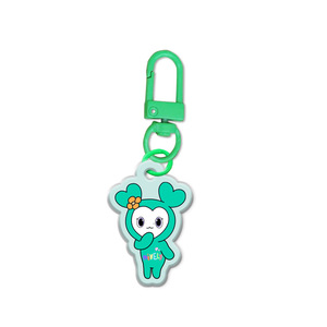 Porte-clés en acrylique Idol <span class=keywords><strong>TWICE</strong></span> Anime Cartoon avec impression UV, adorable motif <span class=keywords><strong>MOMO</strong></span> SANA MINA - Product Image 5