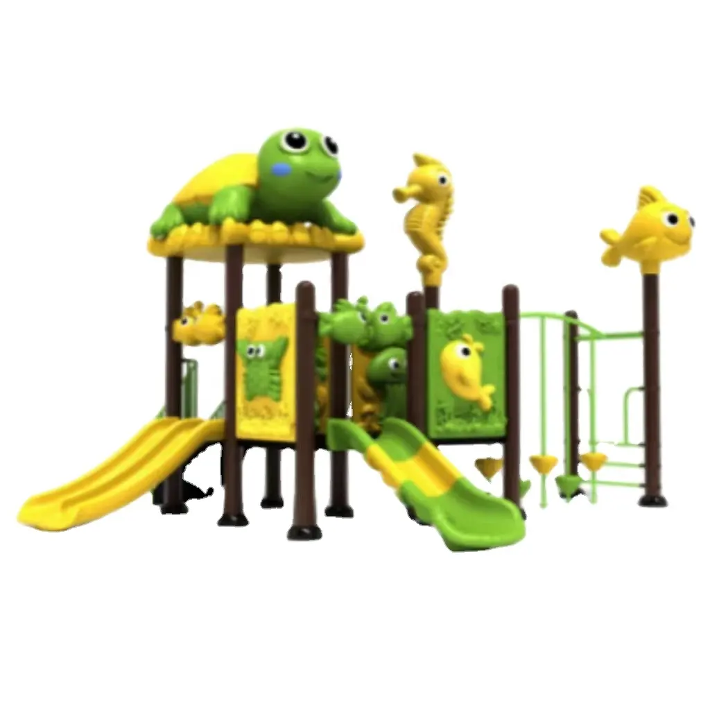Attraente parco giochi all'aperto di vendita calda per bambini set da gioco per adulti Park plastic park Animal Series