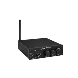 Amplificador de antena Fosi Audio 160W BL20C, amplificador de audio HiFi <span class=keywords><strong>2</strong></span>.1 <span class=keywords><strong>Mini</strong></span> Clase D con reproductor de USB para altavoces pasivos domésticos. - Product Image 1
