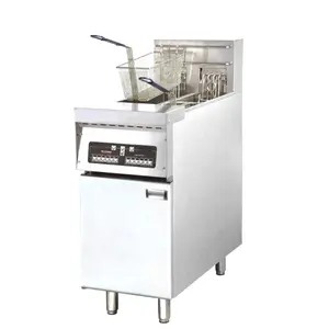 Stainless Steel Henny Penny Open Fryer 8 Head Deep Fryer Oil Filter Machine Chicken Deep Fryer Machine