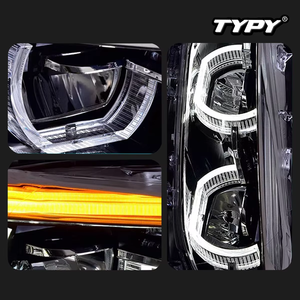 Fari Bicolore TYPY per <span class=keywords><strong>BMW</strong></span> Serie 3 <span class=keywords><strong>F30</strong></span> F35 F80 2013-2018, Fari <span class=keywords><strong>LED</strong></span> Plug and Play, Luci Anteriori, Accessori Auto - Product Image 5