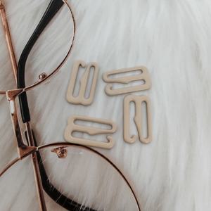 En gros, anneaux de soutien-gorge métalliques recouverts, curseurs en alliage écologique, accessoires de lingerie, 9 modèles de crochets pour sangles de sous-vêtements - Product Image 2