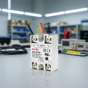 รีเลย์โซลิดสเตตแบบมินิ FOTEK รุ่น SSR-25DA ใหม่ 100% แบบเฟสเดียว ปิดผนึกอย่างดี ควบคุมไฟฟ้ากระแสสลับ 25A สวิตช์อัตโนมัติ 380V ขายส่ง - Product Image 3