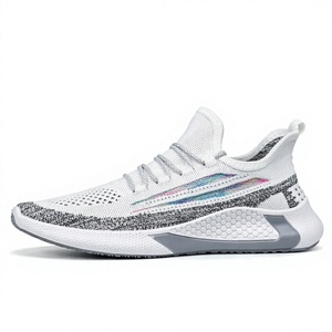 Zapatos Deportivos de Punto para Hombre, con Cordones, Ligeros, Punta Redonda, Calzado Informal para Exteriores - Product Image 3